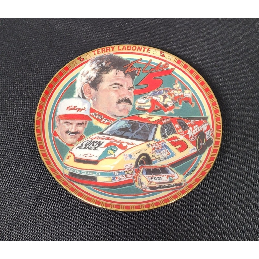 The Hamilton Collection The Drivers of Victory Lane Plate Terry Labonte